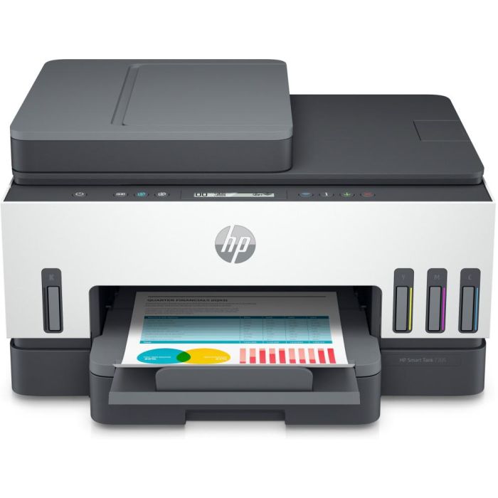 HP 28B75A Impresora Multifunción Smart Tank 7305 Recargable WiFi Dual Dúplex ADF Blanca Con Tinta Original Incluida HP 28B75A Impresora Multifunción Smart Tank 7305 Recargable WiFi Dual Dúplex ADF Blanca Con Tinta Original Incluida