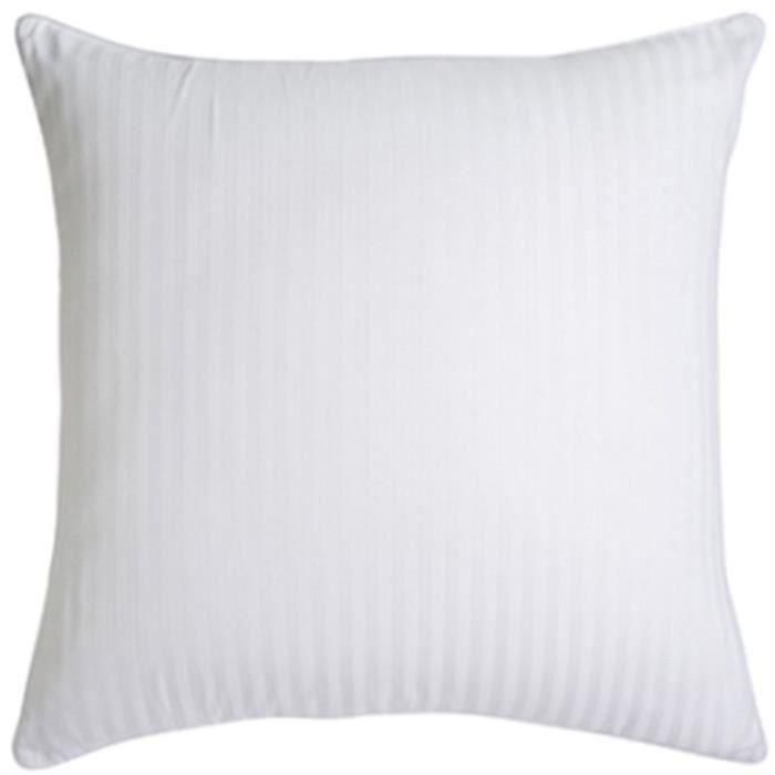 TOISON D'OR - Almohada - Epure - Confort medio - 65x65 cm - Blanco