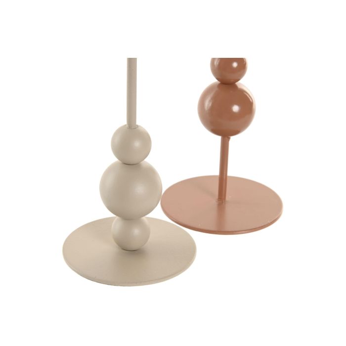 Candelabro Urban DKD Home Decor Crema Terracota 9 x 26.5 x 9 cm Set de 2 (2 Unidades) 1 Candelabro Urban DKD Home Decor Crema Terracota 9 x 26.5 x 9 cm Set de 2 (2 Unidades) 1