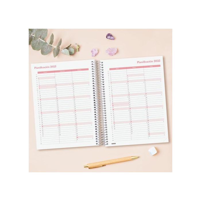 Finocam Agenda Anual Design Collection Espiral E10-155x212 mm 1Dp Imposible 2025 3