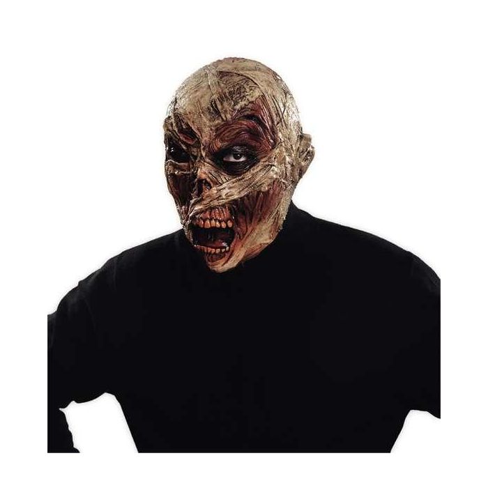 Full mummy latex mask one size Full mummy latex mask one size