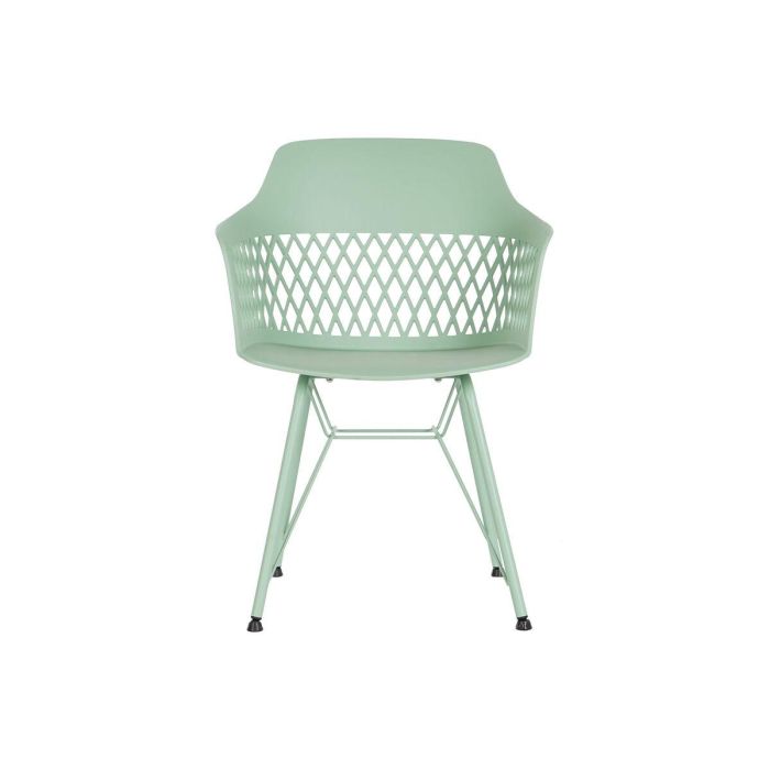 Silla Scandi DKD Home Decor Verde 57 x 80.5 x 57 cm 3