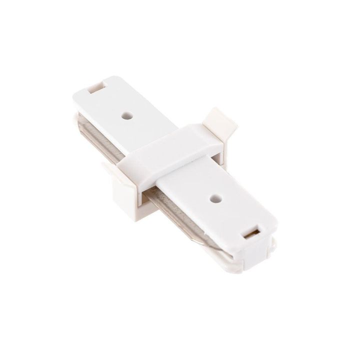 Conector Recto para Carril Monofásico Focos LED Blanco HO-PL218000R 1 Conector Recto para Carril Monofásico Focos LED Blanco HO-PL218000R 1