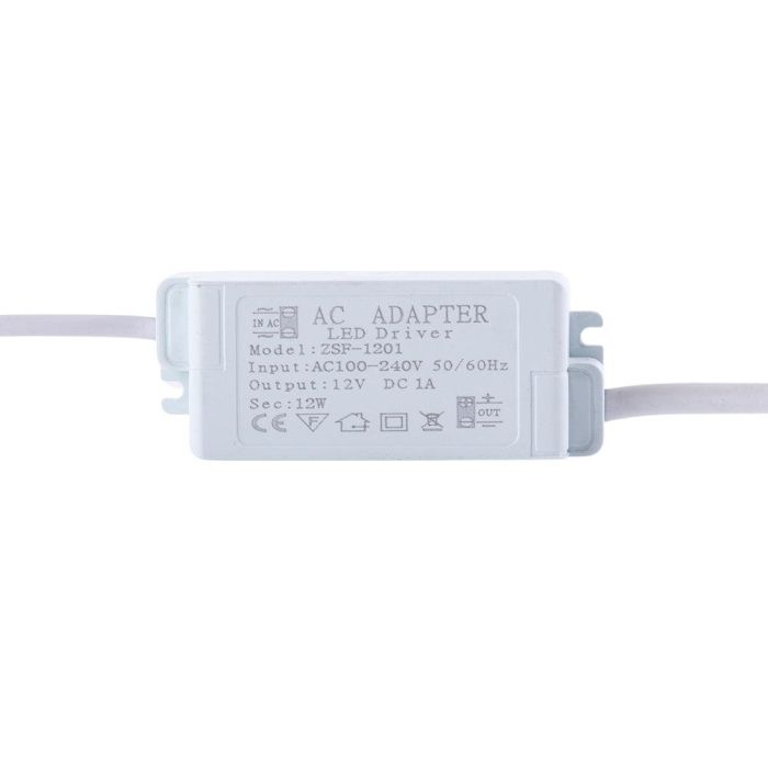 Driver Mini LED 220VAC/12VDC 15W Cajetín 6 Vías 2 Driver Mini LED 220VAC/12VDC 15W Cajetín 6 Vías 2