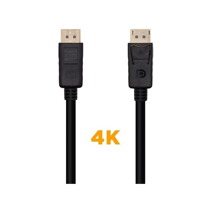 Cable DisplayPort Aisens A124-0387 Negro 5 m