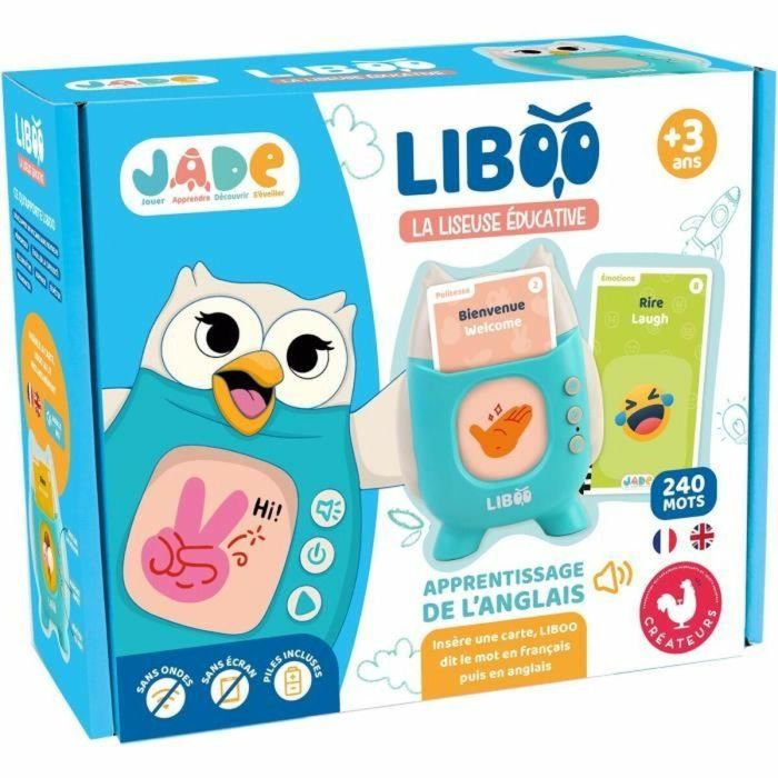 E-reader Liboo - JADE - Francés - Inglés - 240 Palabras - Juego Educativo - Pilas Incluidas - Vocabulario - Aprendizaje - Diseño Francés 5