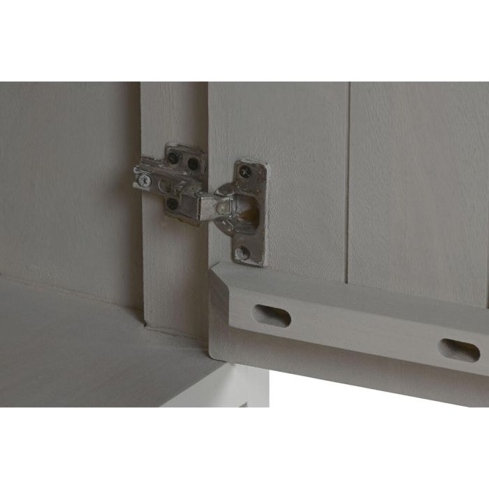 Aparador Home ESPRIT Blanco Madera de mango 82 x 45 x 195 cm 5 Aparador Home ESPRIT Blanco Madera de mango 82 x 45 x 195 cm 5