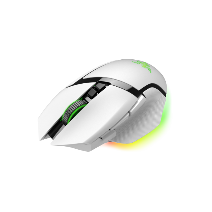 Raton Razer Basilisk V3 Pro 35K Blanco (RZ01-05240200-R3G1)