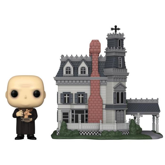 Figura POP Town The Addams Family Uncle Fester & Addams Family Mansion 1