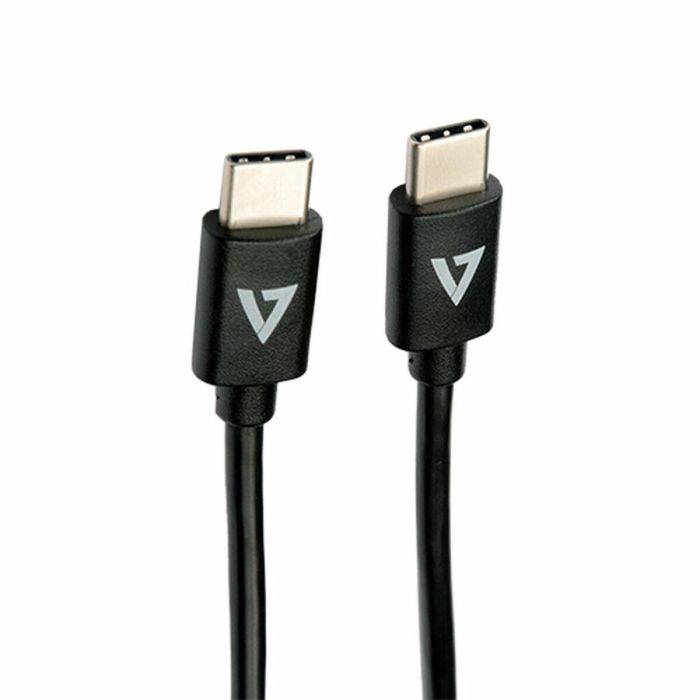 Cable USB-C V7 V7USB2C-1M Negro 1 m (1 unidad) Cable USB-C V7 V7USB2C-1M Negro 1 m (1 unidad)
