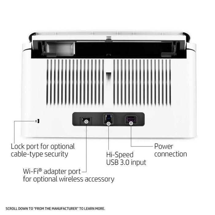 Escáner HP ScanJet Enterprise Flow 7000 S3 75 ppm 12 Escáner HP ScanJet Enterprise Flow 7000 S3 75 ppm 12