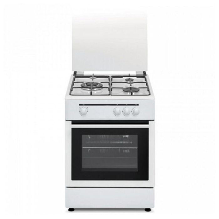 Cocina de Gas Vitrokitchen CB5530BN 1800W 50 x 55 x 85 Blanco Cocina de Gas Vitrokitchen CB5530BN 1800W 50 x 55 x 85 Blanco