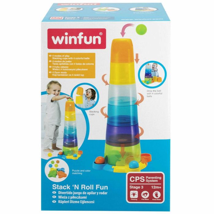 Bloques Apilables Winfun 4 Unidades 23 x 61 x 23 cm 1