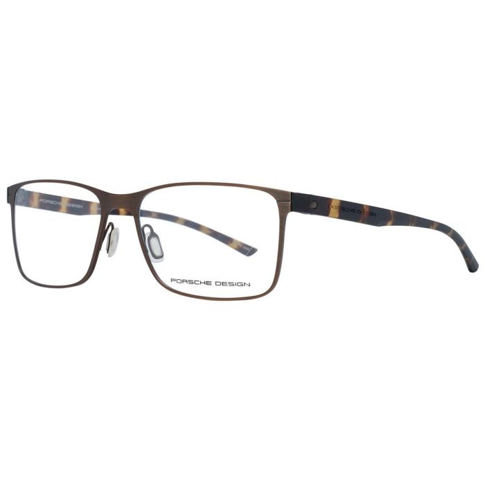 Montura de Gafas Hombre Porsche Design P8346-55E Marrón Ø 55 mm 3 Montura de Gafas Hombre Porsche Design P8346-55E Marrón Ø 55 mm 3