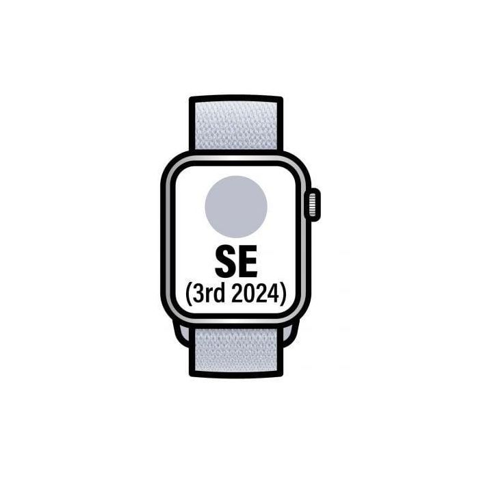 Apple Watch SE 3rd V2/ GPS/ 44mm/ Caja de Aluminio/ Correa Loop Deportiva Azul Nube Apple Watch SE 3rd V2/ GPS/ 44mm/ Caja de Aluminio/ Correa Loop Deportiva Azul Nube