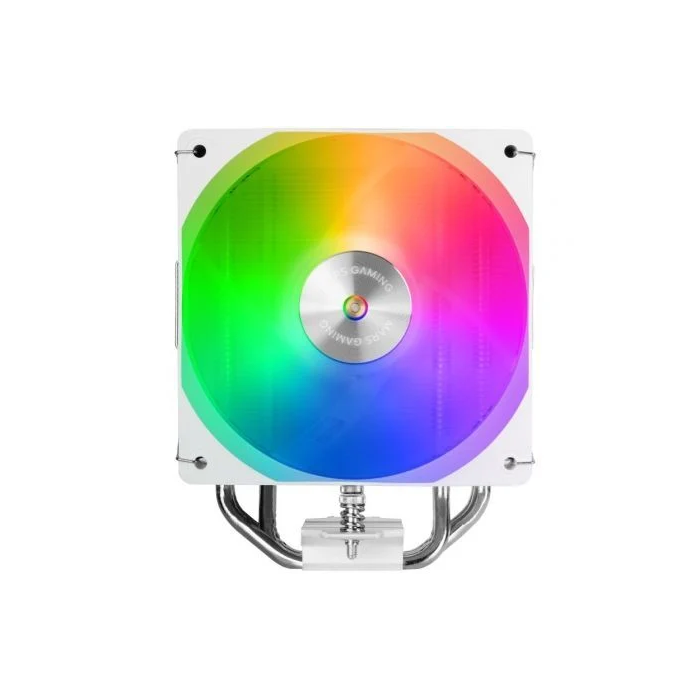 Mars Gaming Disipador CPU MCPU-X4ARGB/W 220W TDP 12cm ARGB Blanco