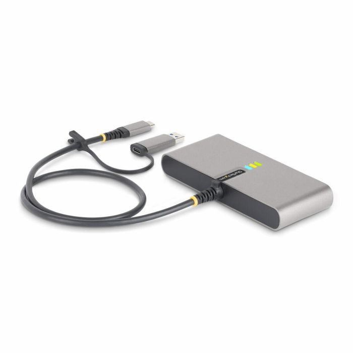 Cable USB Startech 5G2A1SGBB-USB-C-HUB Gris 2 Cable USB Startech 5G2A1SGBB-USB-C-HUB Gris 2