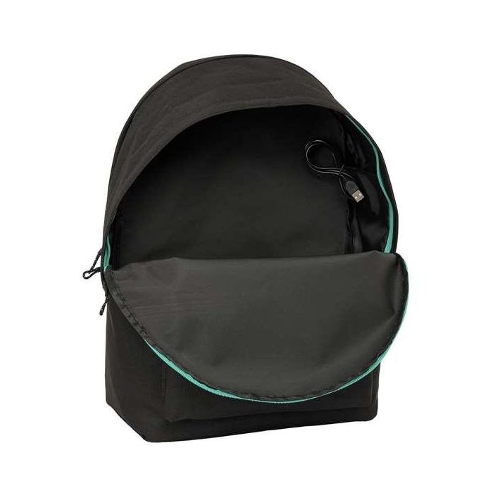 Mochila para Portátil Kings League KINGS LEAGUE "EL BARRIO" Negro 31 x 44 x 18 cm 8