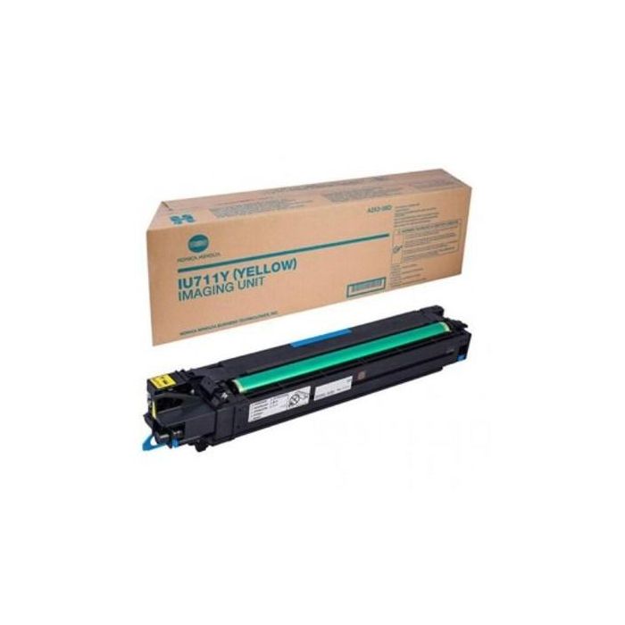 Konica-Minolta Tambor Amarillo Bizhub C654, C654E, C754, C754E - Bizhub Pro C650 Series, C654, C654E, C750 Series, C754, C75E - Iu-711Y Konica-Minolta Tambor Amarillo Bizhub C654, C654E, C754, C754E - Bizhub Pro C650 Series, C654, C654E, C750 Series, C754, C75E - Iu-711Y