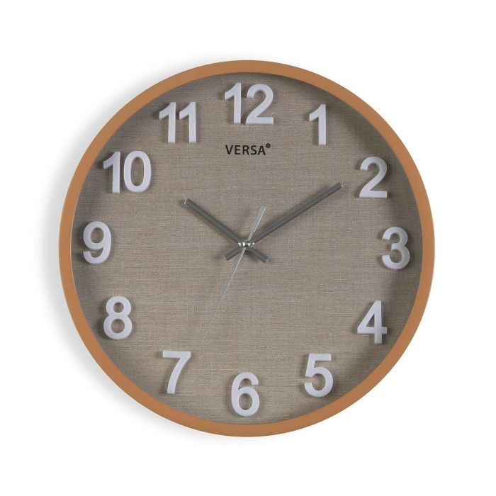 Reloj de Pared Versa Plástico 4,5 x 30 x 30 cm