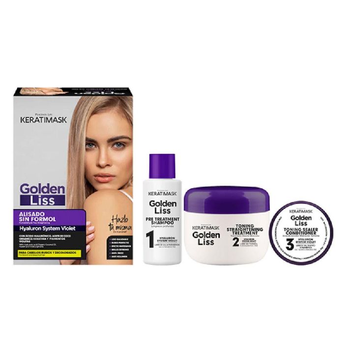 Keratimask Alisado Golden Liss