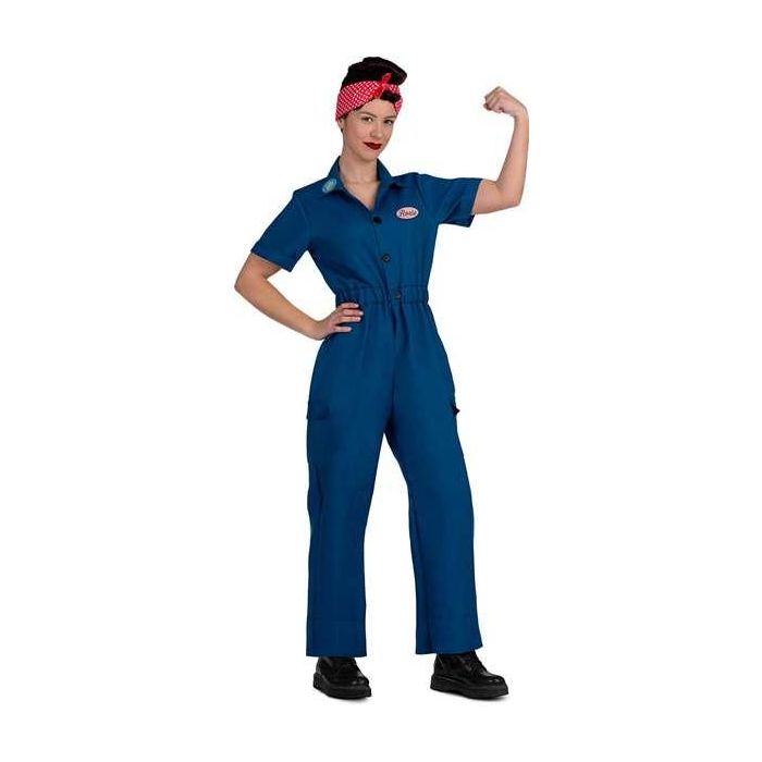 Disfraz adulto rosie la remachadora talla l Disfraz adulto rosie la remachadora talla l
