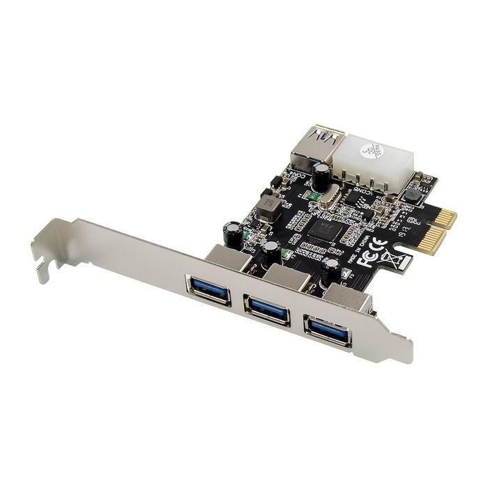 MicroConnect Tarjeta de Expansión PCIe USB 3.0 3+1 Puertos VL805 0 MicroConnect Tarjeta de Expansión PCIe USB 3.0 3+1 Puertos VL805 0