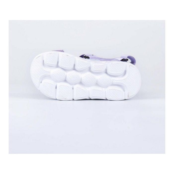 Sandalias Infantiles Frozen Lila 4 Sandalias Infantiles Frozen Lila 4