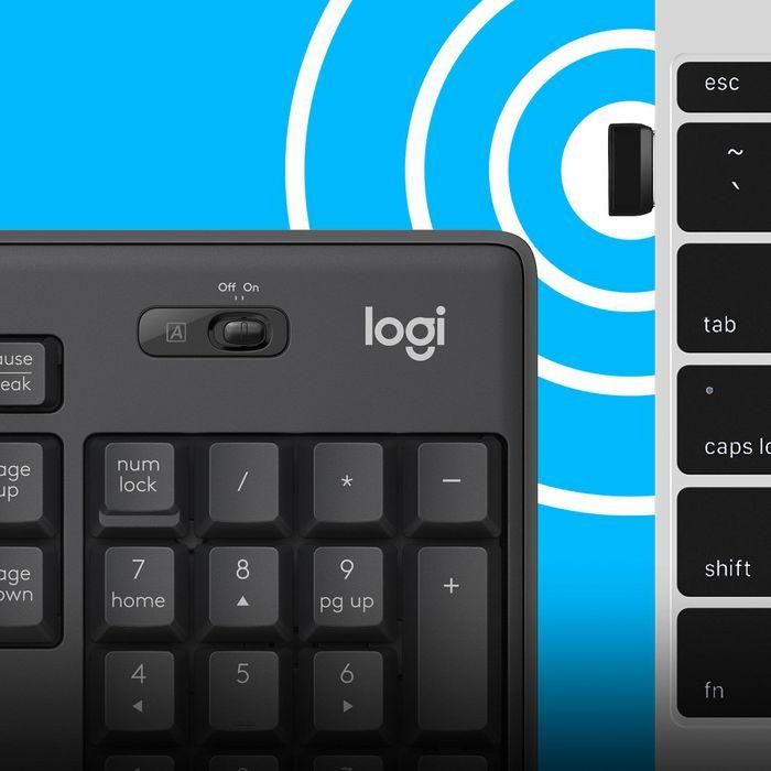 Logitech Combo Inalámbrico Silencioso MK295, Teclado y Ratón, Tecnología SilentTouch, Español 4