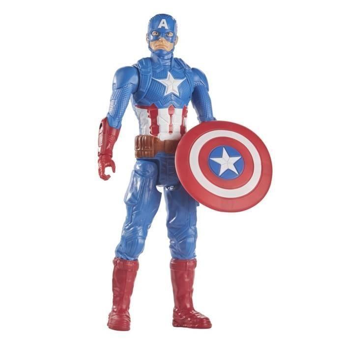 Figura Titan Capitan America E7877 Avengers 2 Figura Titan Capitan America E7877 Avengers 2