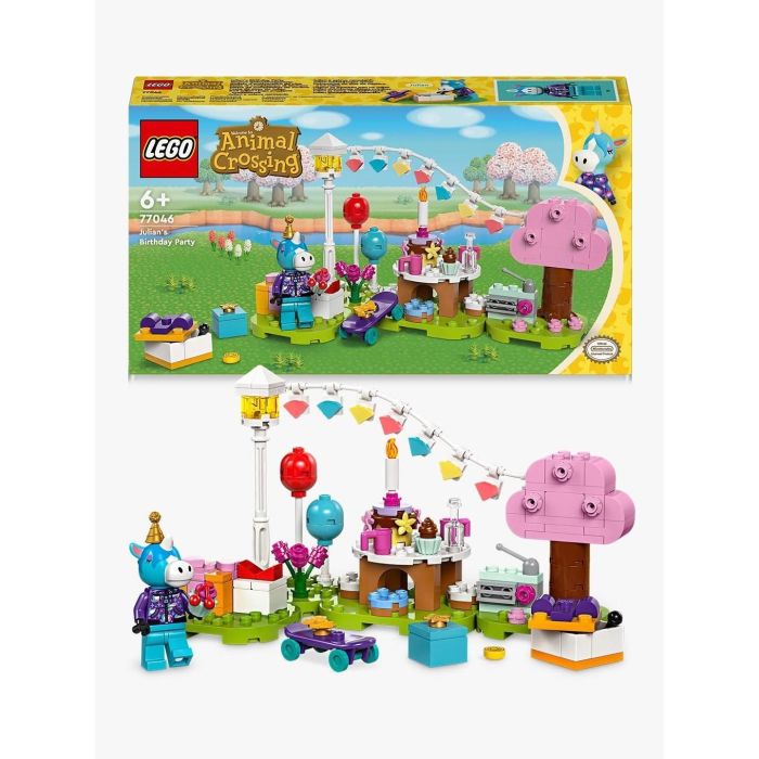 LEGO 77046 Animal Crossing Fiesta de Cumpleaños de Azulino - Juguete Construible con Accesorios para Niños +6 Años 11