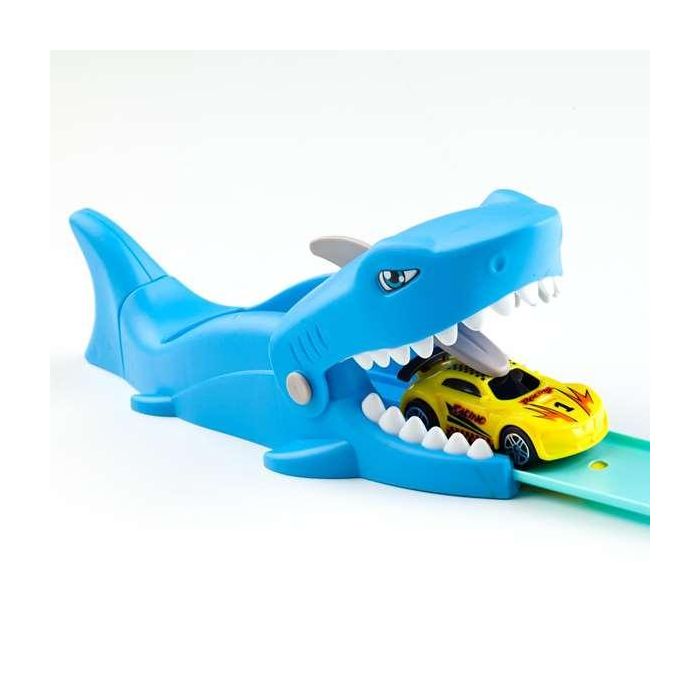 Pista molto tiburón 107 cm. incluye 17 piezas. 2 Pista molto tiburón 107 cm. incluye 17 piezas. 2
