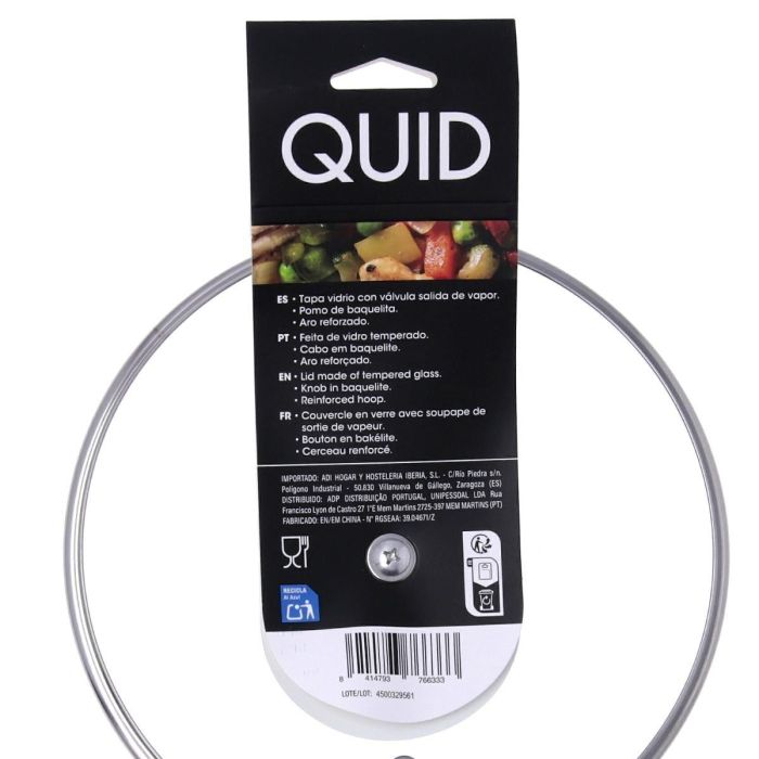 Tapa Vidrio Renova Quid 20 cm (6 Unidades) 6 Tapa Vidrio Renova Quid 20 cm (6 Unidades) 6
