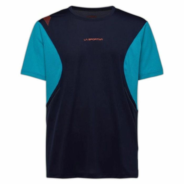 Camiseta Deportiva de Manga Corta La Sportiva Resolute Azul marino L 0 Camiseta Deportiva de Manga Corta La Sportiva Resolute Azul marino L 0