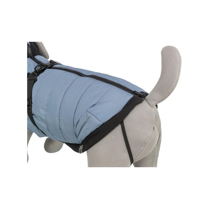 Abrigo para Perro Trixie Azul Gris M 4 Abrigo para Perro Trixie Azul Gris M 4