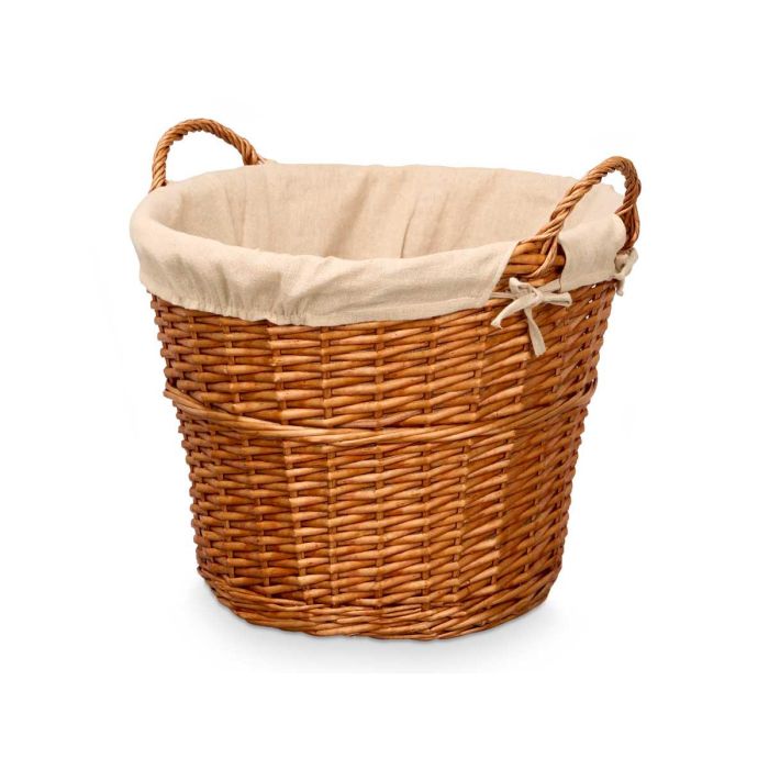 Cesto Asas Grd Mimbre Redondo Kipit 50X42CM (6 Unidades) 1 Cesto Asas Grd Mimbre Redondo Kipit 50X42CM (6 Unidades) 1