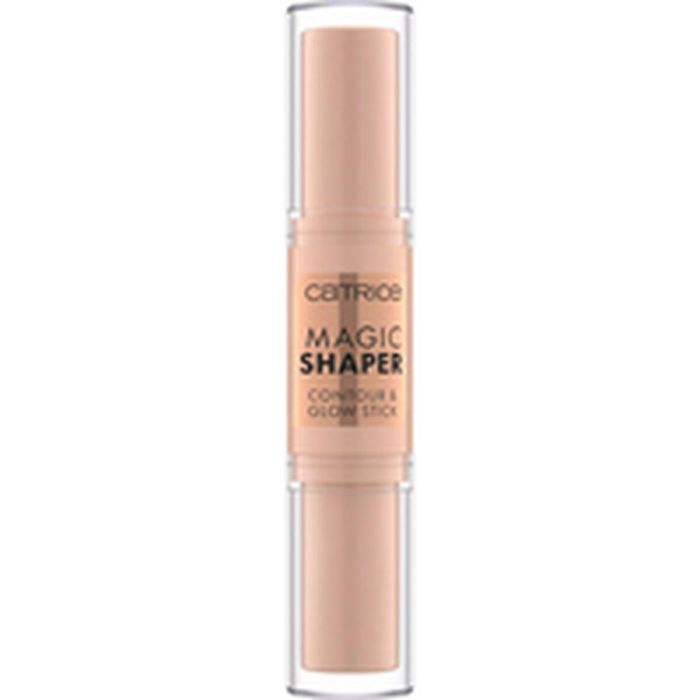 Catrice #040-deep MAGIC SHAPER Contour & Glow Stick - Corrector e Iluminador Doble Barra. Acabado Mate y Brillo Sutil. Tono Deep 9g. 1
