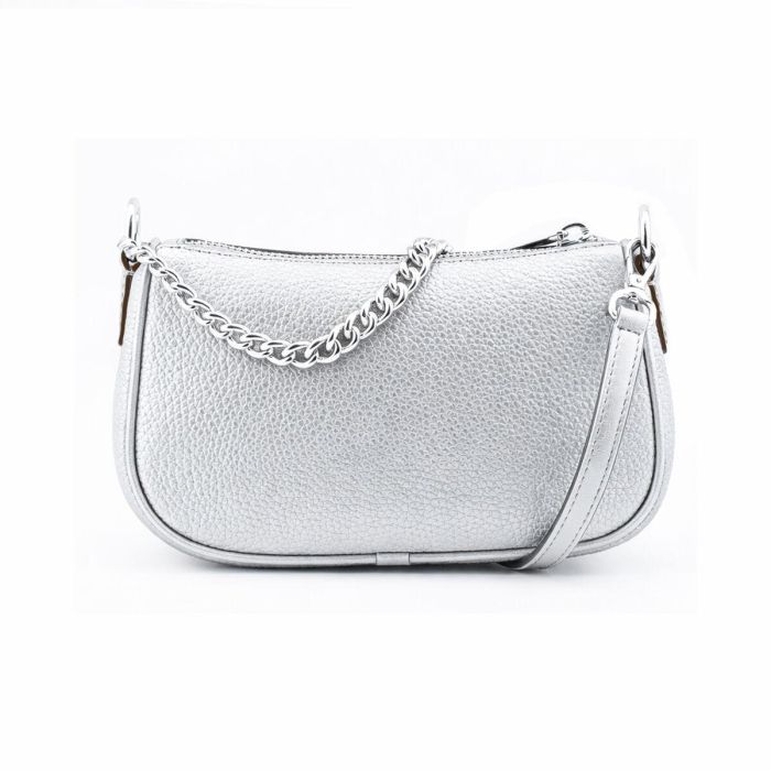 Bolso Bandolera Michael Kors Carmela Gris 20 x 12 x 7 cm 2
