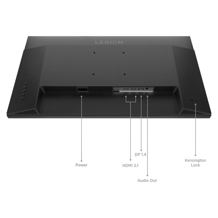 Lenovo Legion 27U-10 Monitor Gaming 27" 4K UHD (3840x2160) IPS 160 Hz, 4 ms, HDR10, G-SYNC Compatible, FreeSync Premium, Negro 3