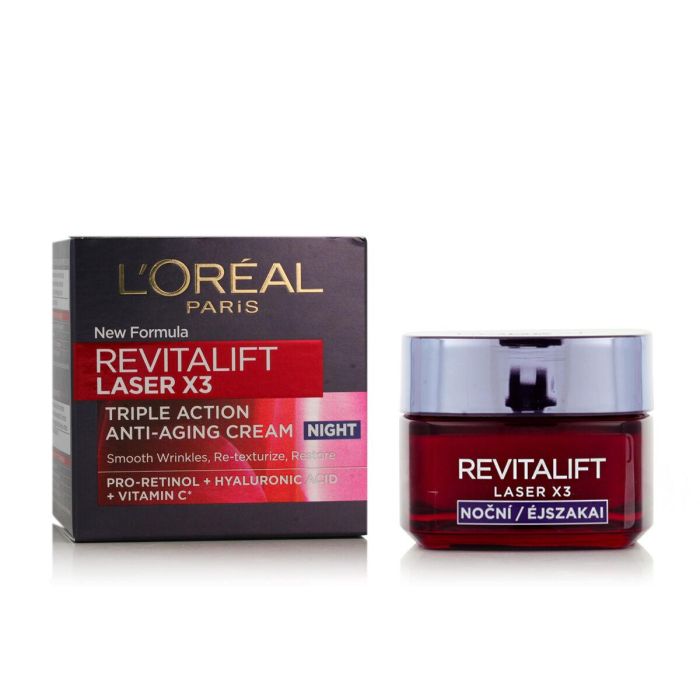 Crema de Noche L'Oréal Paris Revitalift 50 ml 1