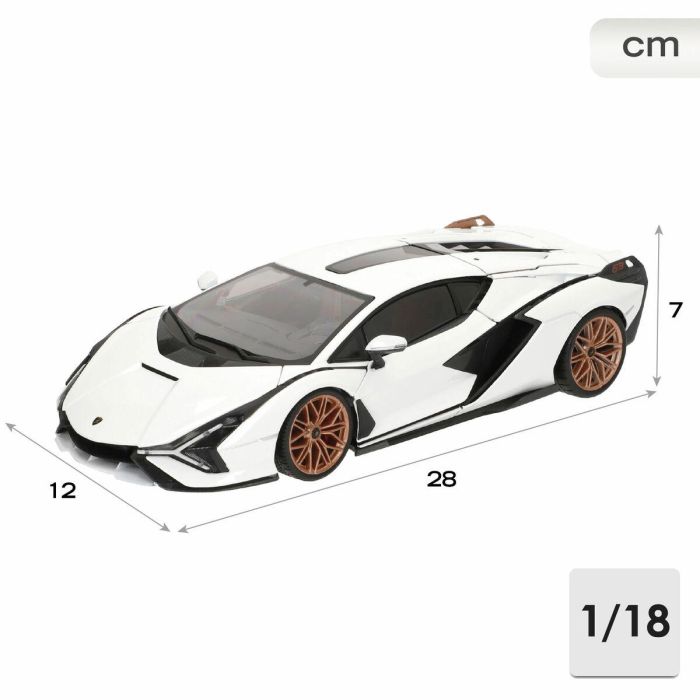 Coche Bburago GT-Lamborghini Sian FKP 37 1:18 3 Coche Bburago GT-Lamborghini Sian FKP 37 1:18 3