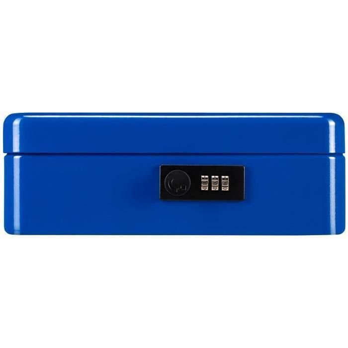 Caja para monedas - BURG WACHTER - Money Code 5025 Azul - Apertura con código, acero azul Caja para monedas - BURG WACHTER - Money Code 5025 Azul - Apertura con código, acero azul