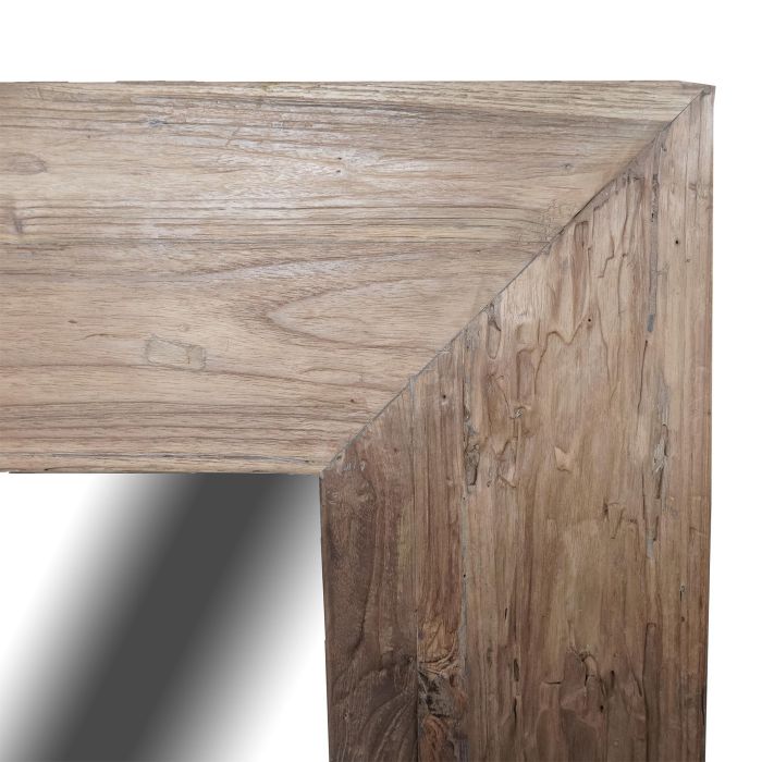 Espejo Moderno DKD Home Decor Natural 3 x 180 x 80 cm 2