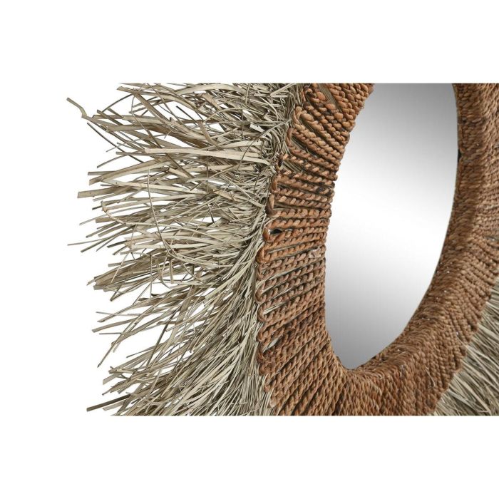 Espejo Tropical DKD Home Decor Natural Marron 17 x 130 x 130 cm 3 Espejo Tropical DKD Home Decor Natural Marron 17 x 130 x 130 cm 3