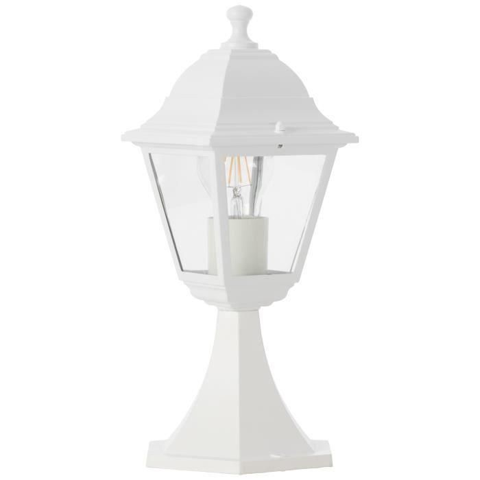 Borne Brilliant Nissie Blanc E27 - 60W 4 Borne Brilliant Nissie Blanc E27 - 60W 4