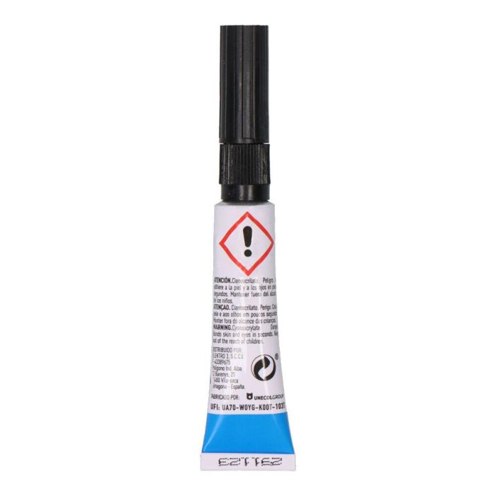 Edm Cianocrilato 3 g - Adhesivo para metal, porcelana, plástico, goma, vidrio, madera 1 Edm Cianocrilato 3 g - Adhesivo para metal, porcelana, plástico, goma, vidrio, madera 1