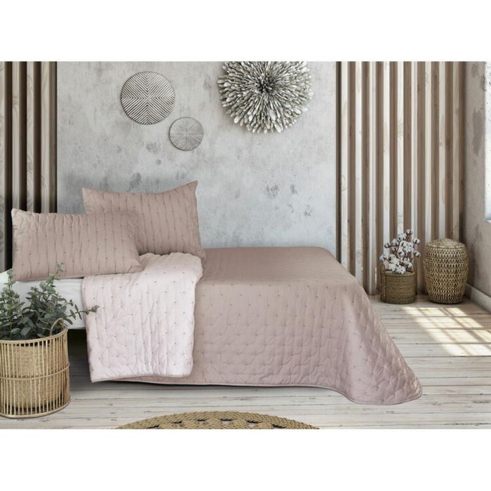 Colcha Pierre Cardin TRIANA Rosa Cama de 180 (3 Piezas) 1 Colcha Pierre Cardin TRIANA Rosa Cama de 180 (3 Piezas) 1