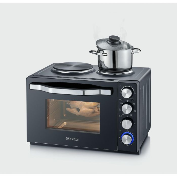 Severin TO 2074 Back-und Toastofen mit Kochplatten 2 Severin TO 2074 Back-und Toastofen mit Kochplatten 2