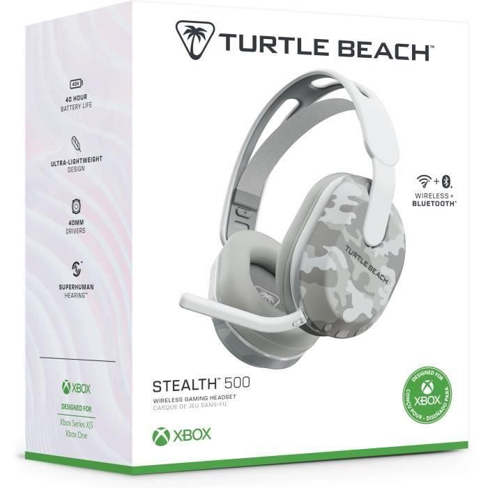Turtle Beach TBS-2103-95 Auriculares inalámbricos para juegos Stealth 500 XB Camuflaje Ártico 4