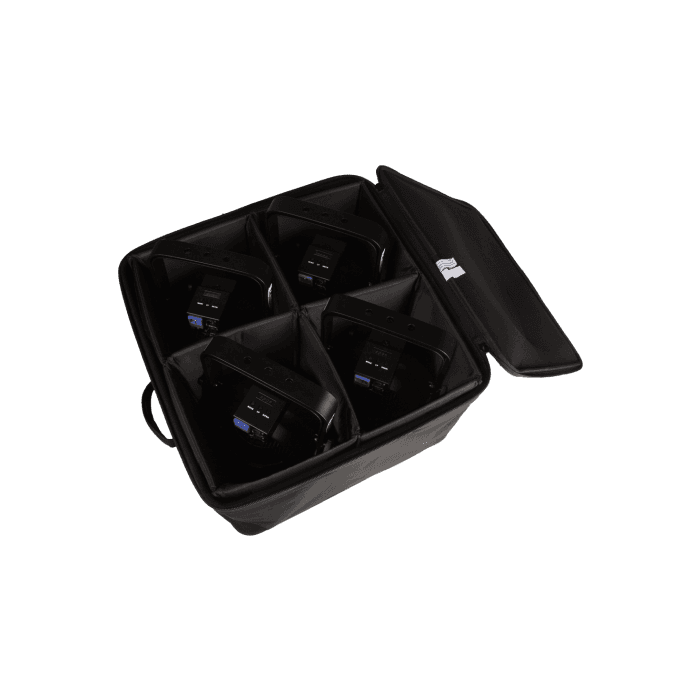 Gator Funda Reforzada Para 4X Par 64 Led Con Ruedas 56x16x61cm 3